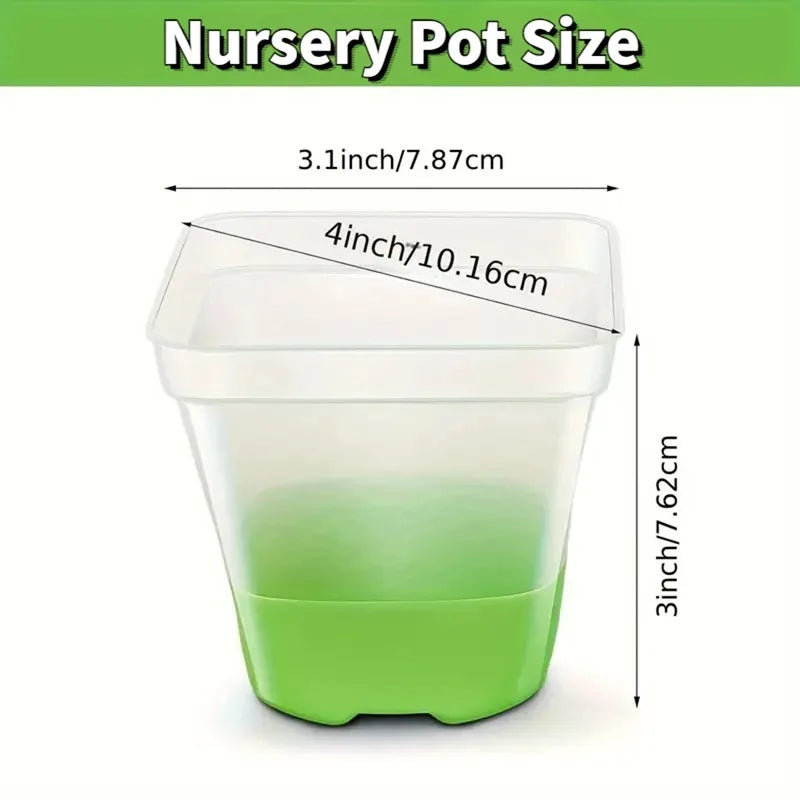 Seed Starter Kit! Tray includes Grow Light, a set of 24-cell silicone seedling cups, with Humidity Dome & Controller